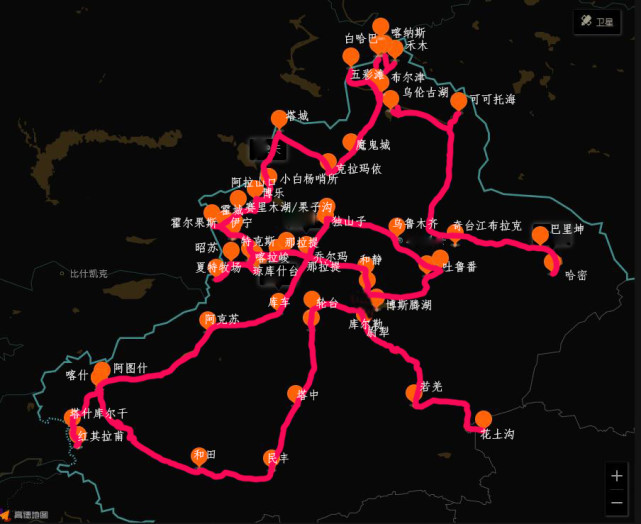 自驾游新疆,关于线路图,体会,安全,费用等问题_腾讯网