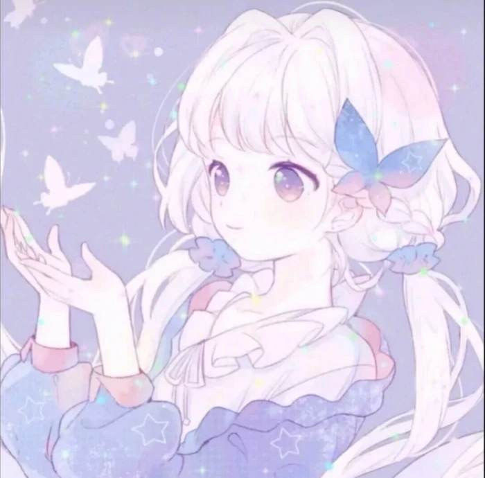 唯美动漫女生头像