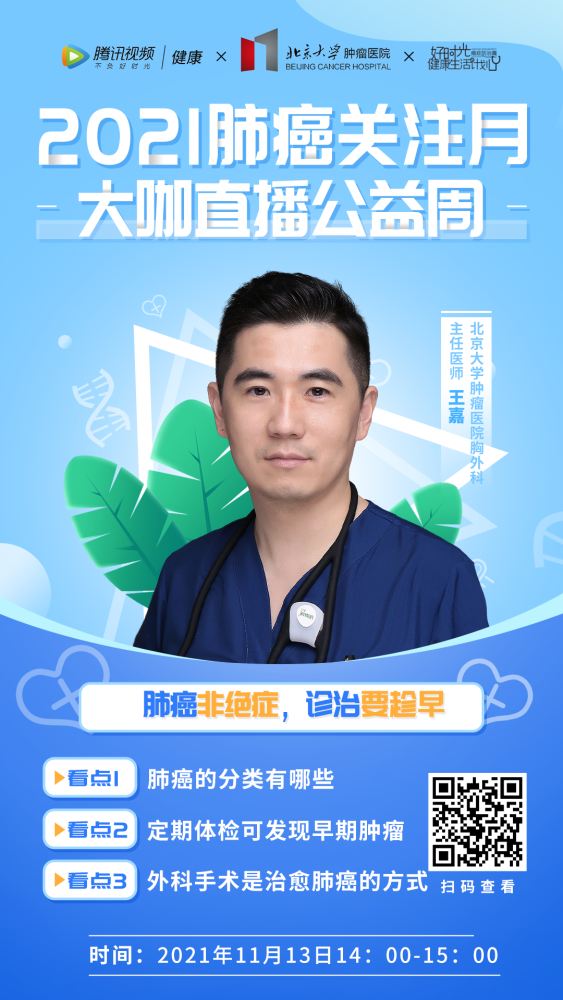 直播预告|医语道破:肺癌非绝症,诊治要趁早