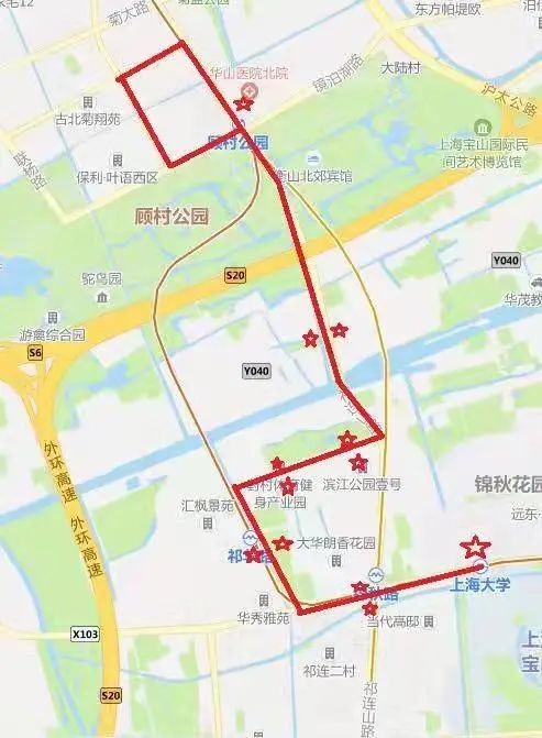 【公交】宝山38路计划明天通车!终点站及站牌信息现场