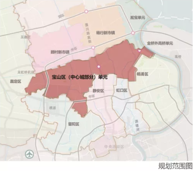 这是宝山2035规划落定后,首个对宝山中心城区进行的蓝图描绘,重点