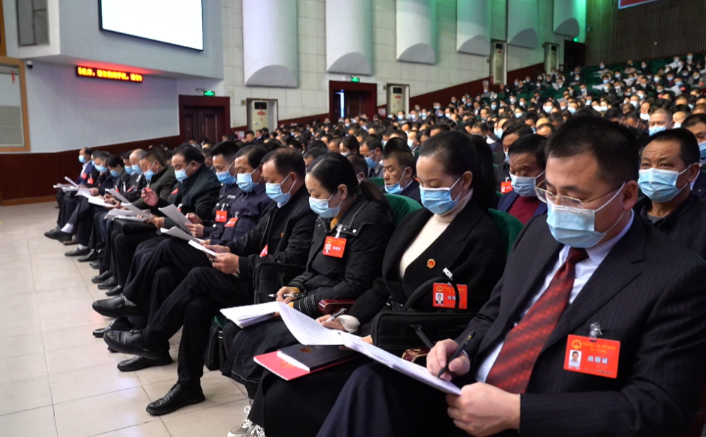 两会进行时罗田县第十八届人民代表大会第一次会议隆重开幕