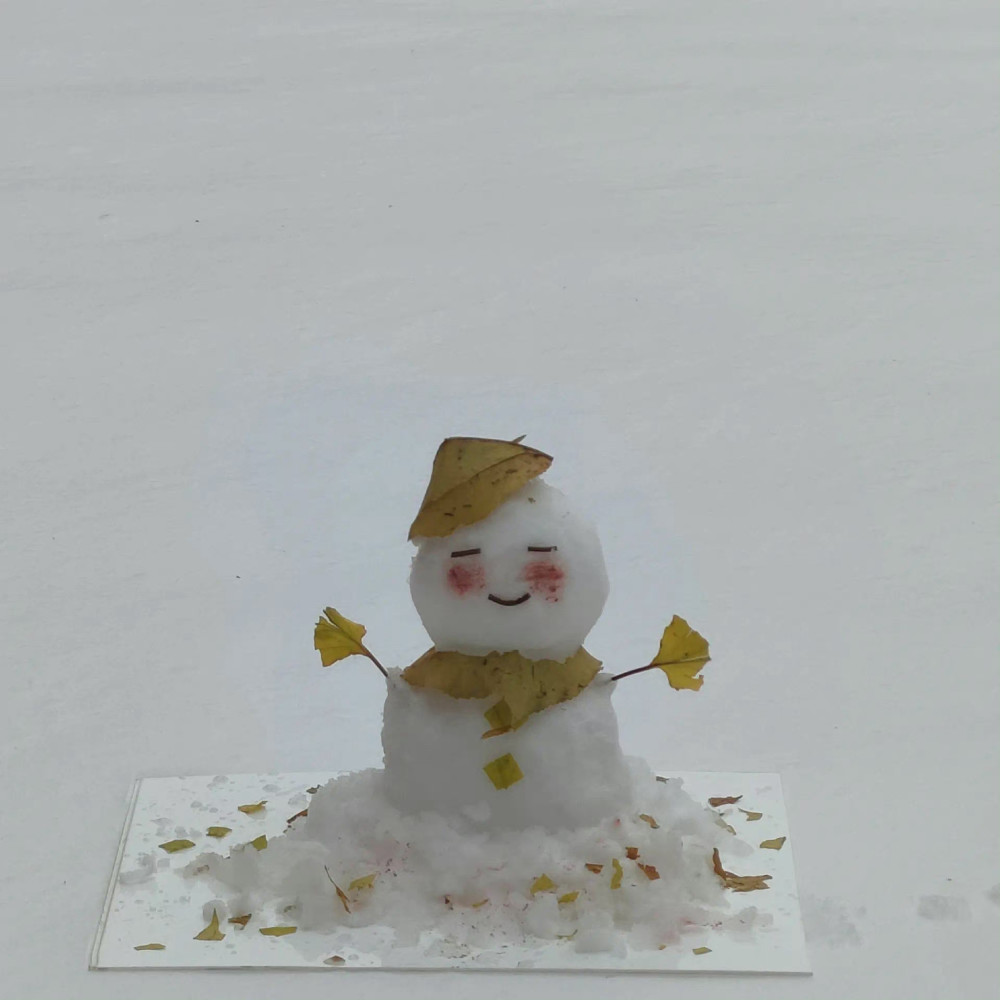 一组雪人图片收藏冬天用吧
