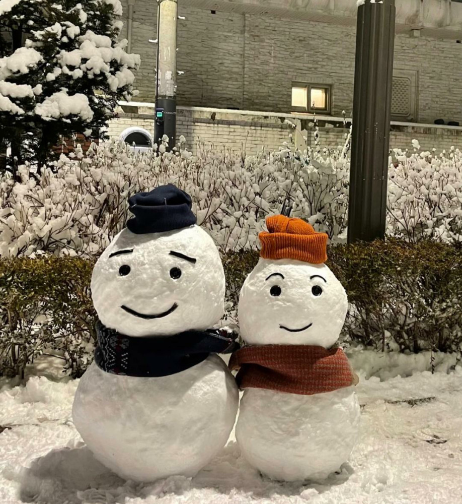 一组雪人图片收藏冬天用吧