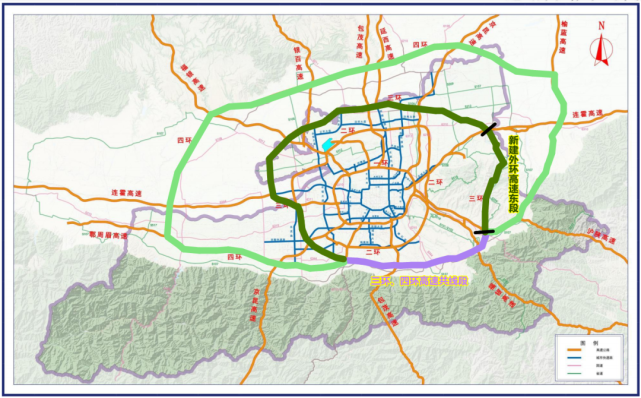 这条高速即将通车,西安"四环十二射"中的关键一横!