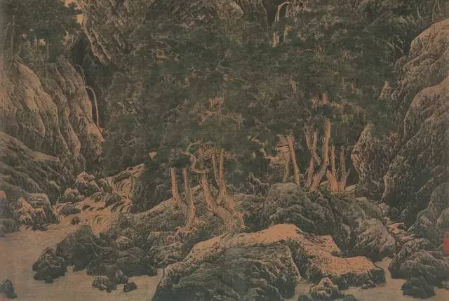 一生必看的历代名画——宋·李唐《万壑松风图》