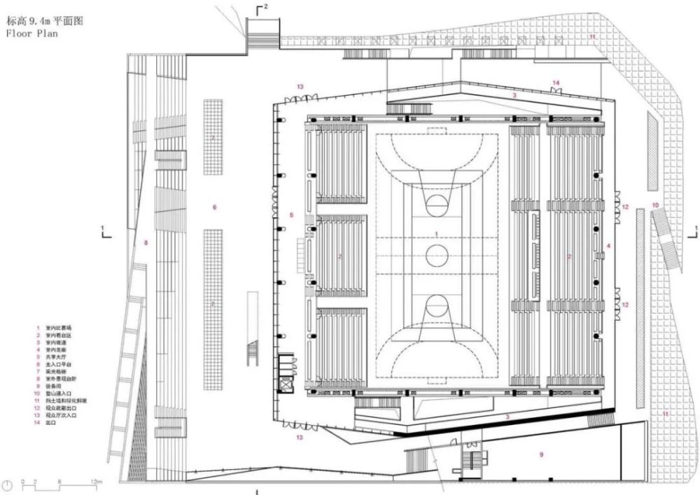 校园公共建筑设计:深圳南方科技大学体育馆/案例