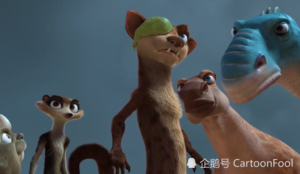 《冰川时代》衍生动画发布预告,黄鼠狼巴克担任主角,你期待吗?