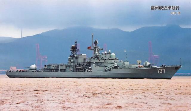 137福州舰改造完毕2艘现代级转登陆支援130主炮具备旅级炮兵火力