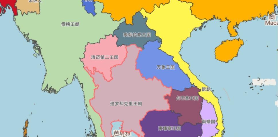 柬埔寨历史安赞二世向越南称臣无奈的选择另一个靠山