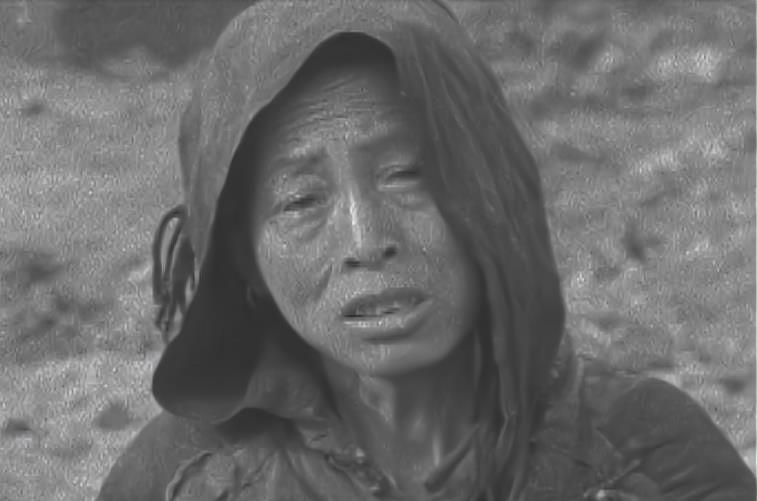 逃难的一家三代,绝望的女人!四十年代美国记者镜头中的河南
