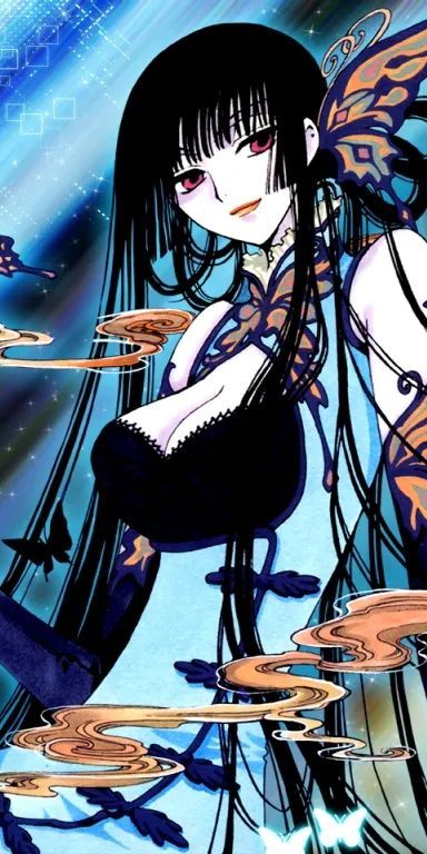 《xxxholic》壹原侑子,极东的魔女,动漫全面屏壁纸