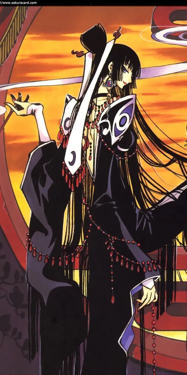 《xxxholic》壹原侑子,极东的魔女,动漫全面屏壁纸