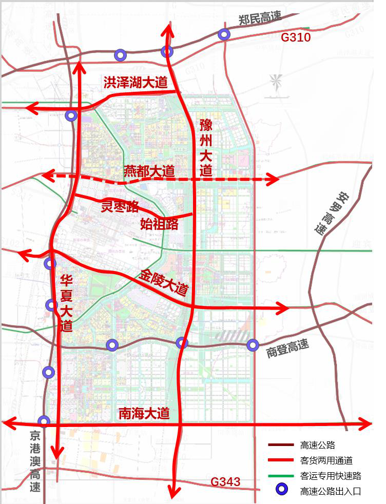 1160亩郑州主城区控规发布涉及二七新区高新区航空港区