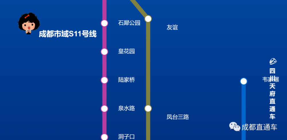 市域铁路成德s11线是 《成德眉资同城化暨成都都市圈交通基础设施
