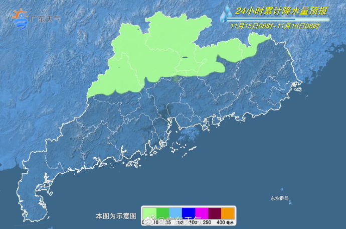 广东天气预报两日晴燥后日小雨