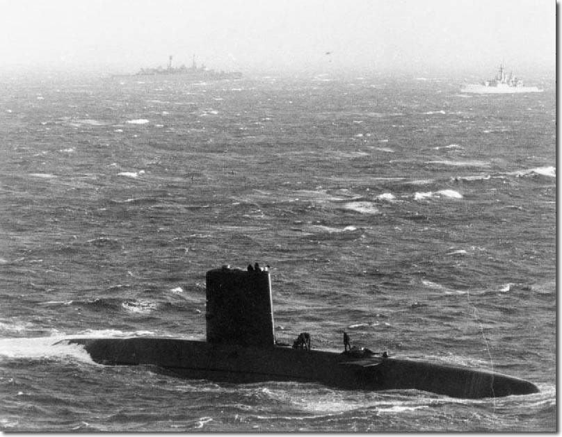 战后仅有两艘潜艇有实战:英核潜艇用二战鱼雷 击沉了二战巡洋舰