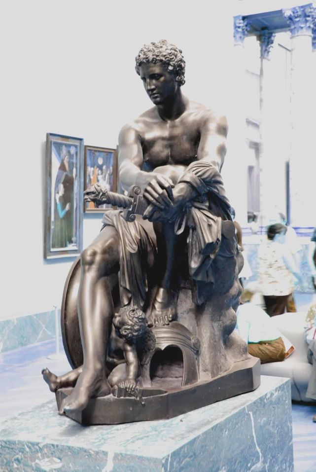 《路德维希的阿瑞斯》斯科帕斯希腊化时期(希腊)-雕塑作品欣赏(二百九
