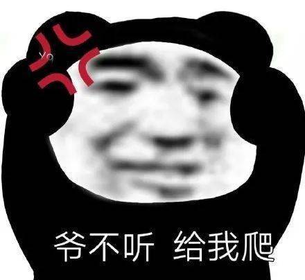 熊猫头表情包哥哥不要我了我走就是