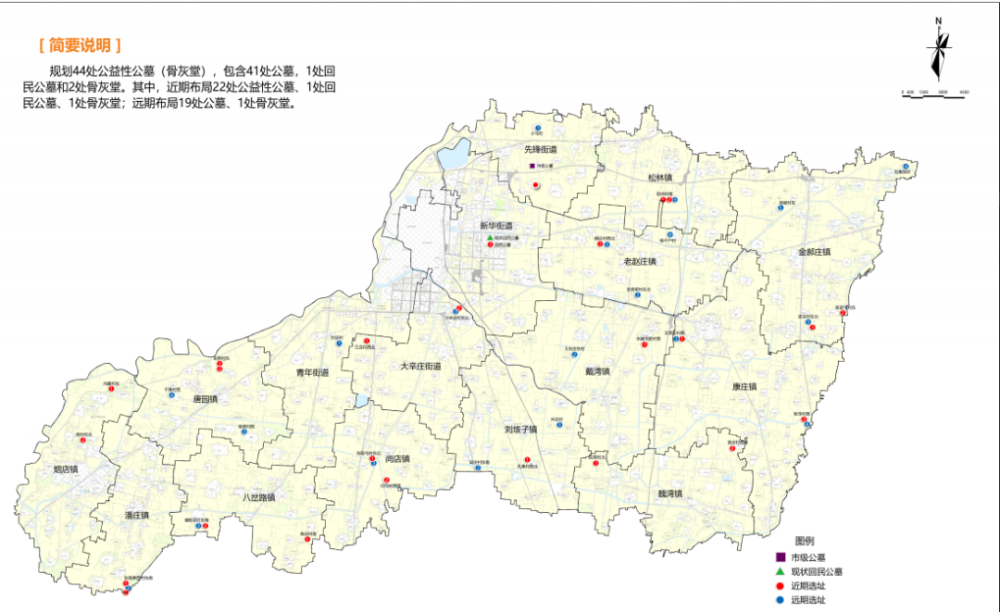 规划范围为临清市市域行政区划范围,包括 4 办(大辛庄街道,新华路街道