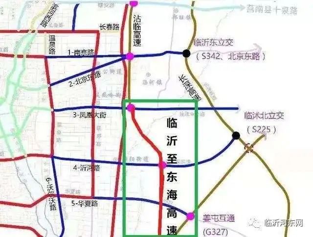 临沂至东海高速 临沂至东海(鲁苏界)高速公路位于s29滨博高速,g2京沪