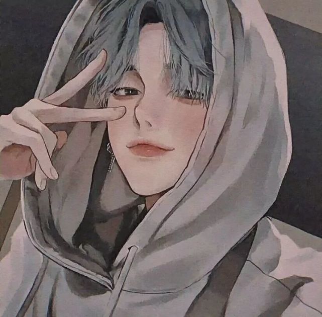 精选高冷范男生动漫头像