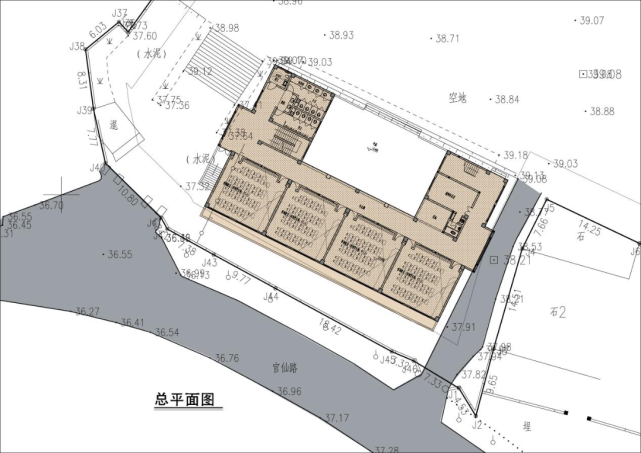 教学综合楼平面图