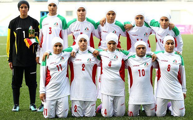 约旦要求调查伊朗女足球员性别 原来她们早