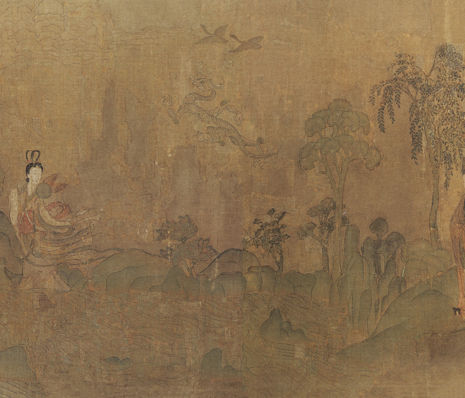 洛神赋图 顾恺之洛神赋图长卷高清图 中国十大传世名画