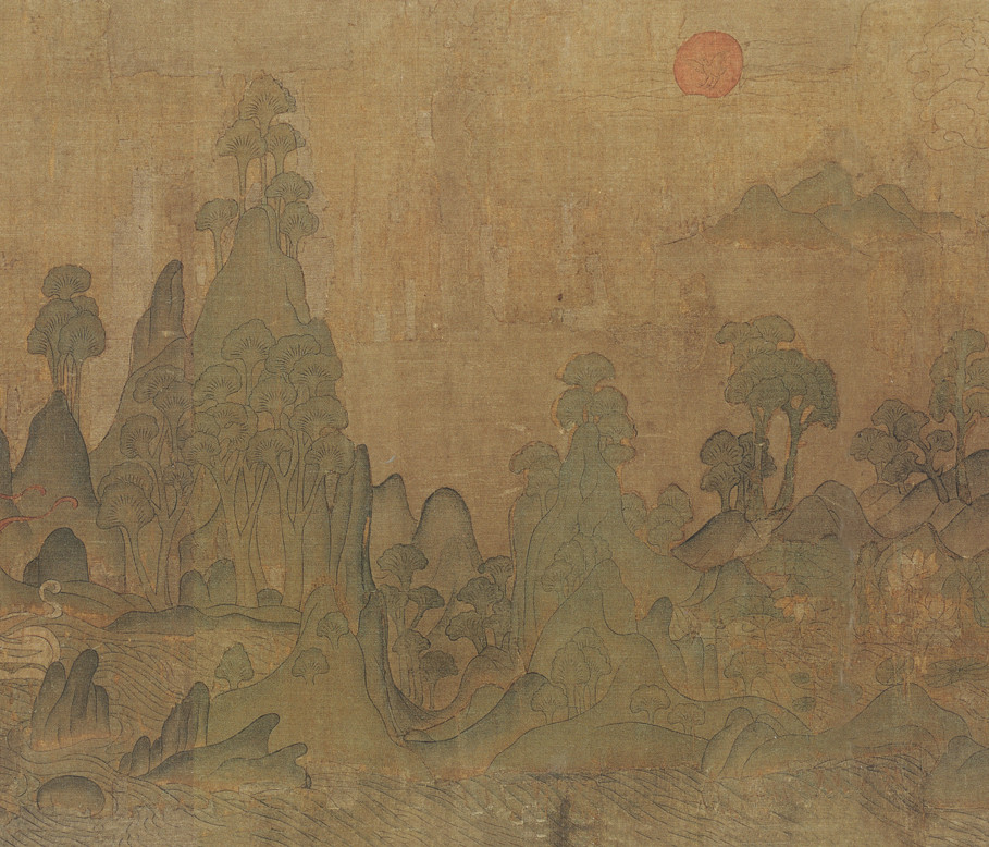 洛神赋图顾恺之洛神赋图长卷高清图中国十大传世名画
