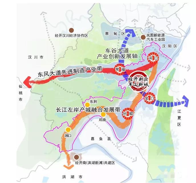 经开军山,能否成为武汉下一个"光谷中心城?