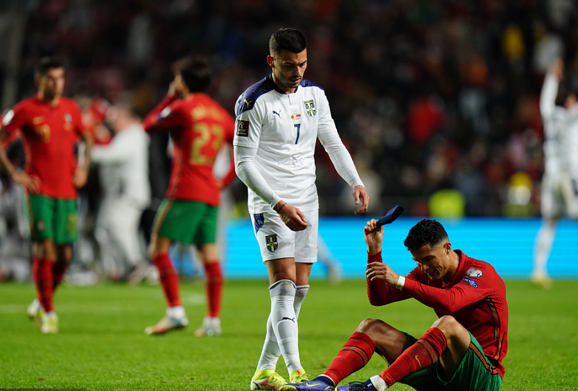 葡萄牙需踢附加赛c罗3射门0射正或一年同时无缘世界杯与欧冠