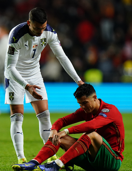葡萄牙需踢附加赛c罗3射门0射正或一年同时无缘世界杯与欧冠