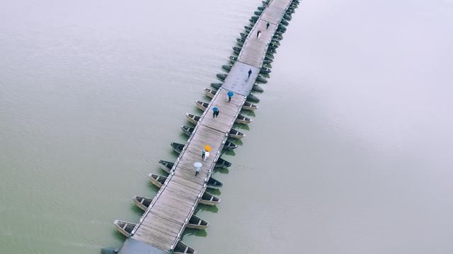 赣州浮桥,历经腥风血雨,好能保存得如此完好