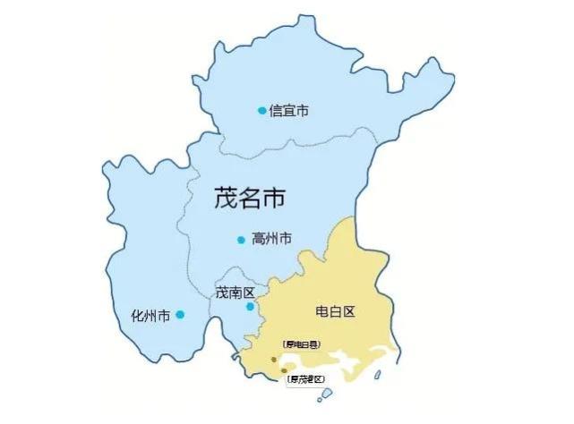 茂名5区县最新常住人口:电白区150.37万,化州市129.17
