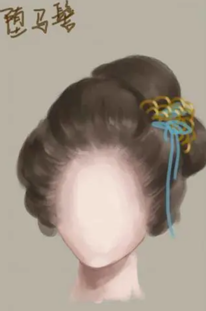 其实现在一系列架空,仙侠剧的披发,是夏商周时期流行的,因为那时候