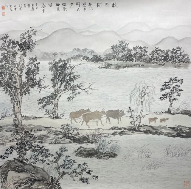 山中何所有—林海钟和学生作品展