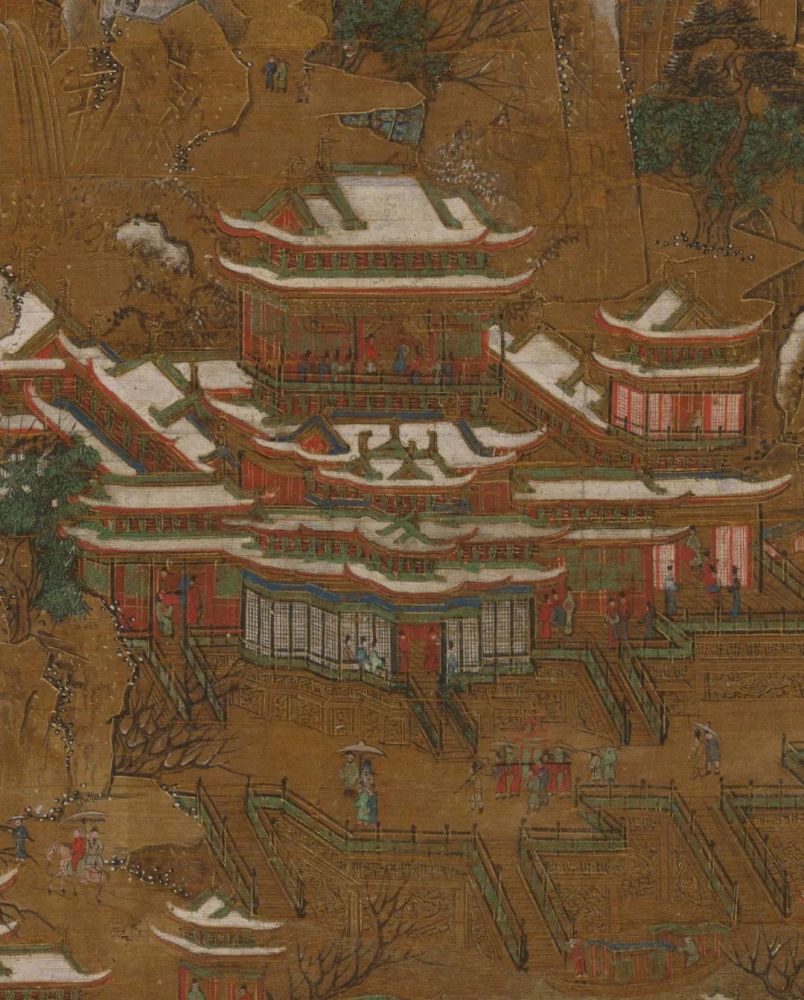 唐代中期青绿山水画代表画家——李思训,李昭道