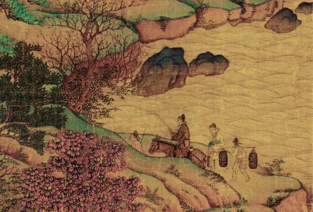 中国古美術 唐代 李思訓款 山水画 掛軸 絹布 肉筆 唐物 書道 古画 收藏逸品 中国古美術 唐代 李思訓款 山水画 掛軸 絹布 肉筆 唐物 書道 古画 收藏
