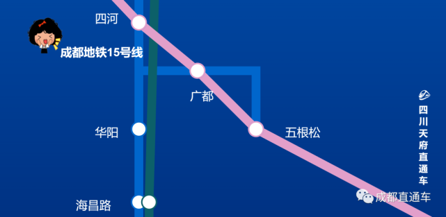 成都地铁15号线站点规划