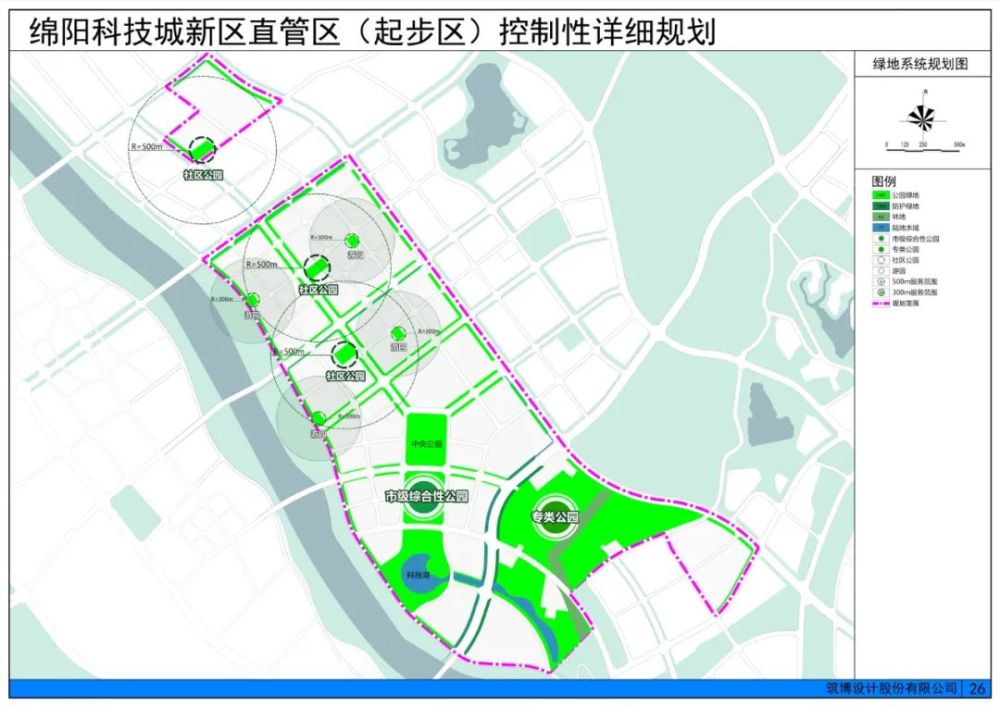 控制性详细规划》方案公告《绵阳科技城新区直管区(起步区)绵阳市自然