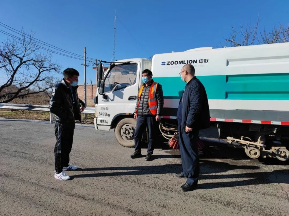 创城动态山东庄镇专项治理道路尘负荷营造洁净居住环境