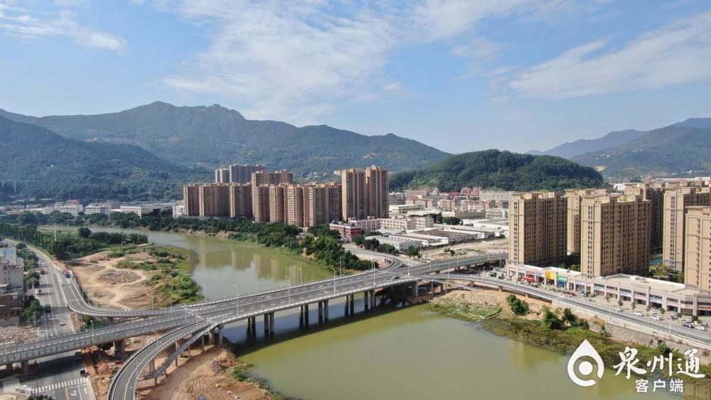 泉州市重点项目安溪同德大桥建成通车
