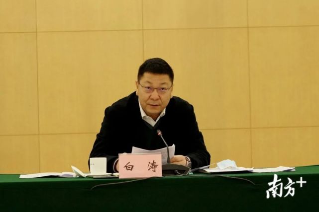现任佛山市委副书记,市政府市长,党组书记.白涛简历