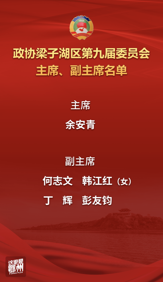 最新消息余安青当选梁子湖区政协主席