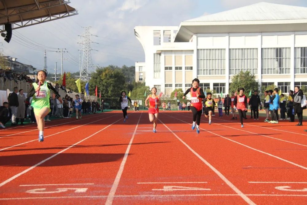 勇往直前凌云赛场2021年龙泉市中小学生田径运动会成绩揭晓