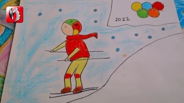衡水市六幅残疾青少年绘画作品入选北京2022年冬奥,冬