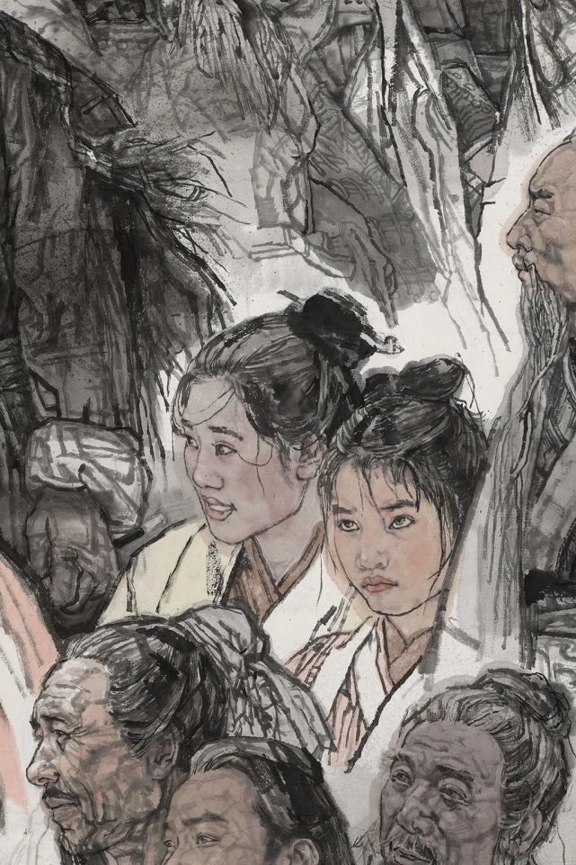 艺推|李宽写意人物画作品