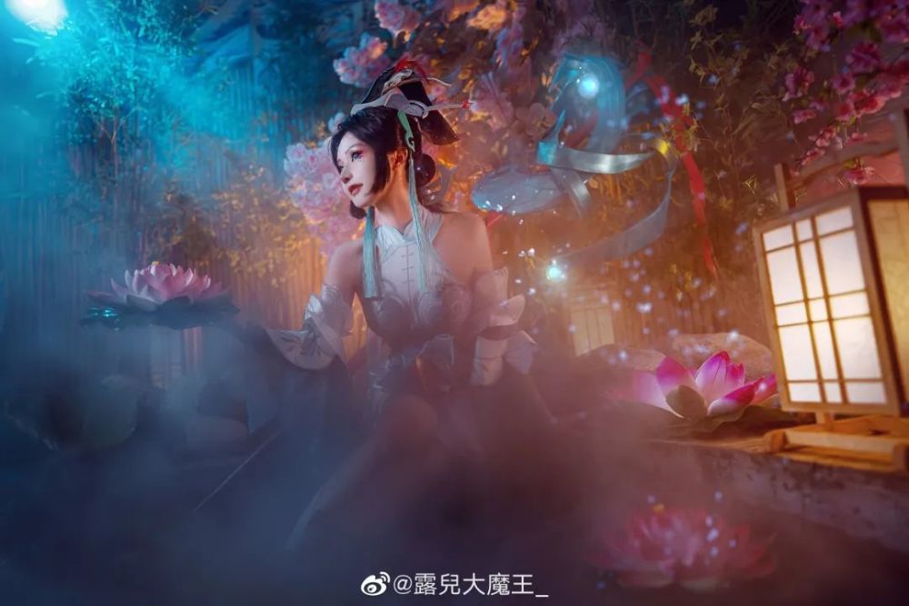 《王者荣耀》白鹤梁神女-大乔cosplay作品欣赏-no.0055