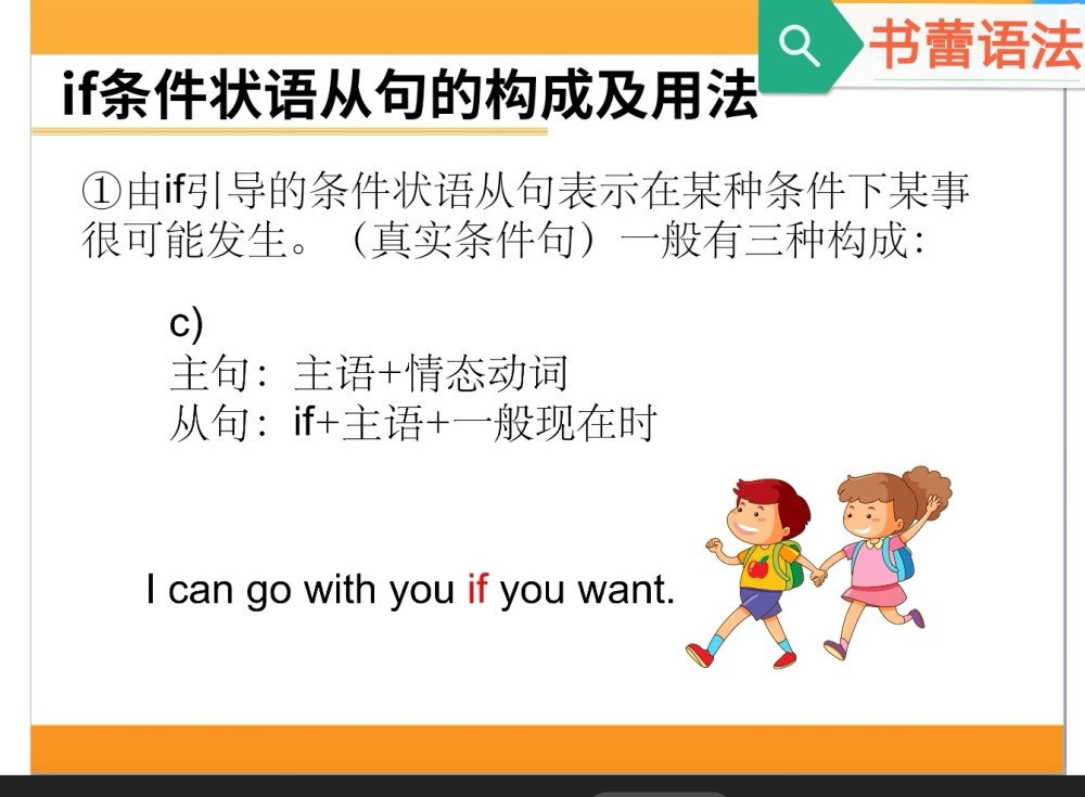 秦书蕾if和unless引导的条件状语从句详细讲解真实条件和虚拟条件两种